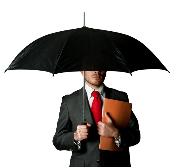 Businessman Umbrella
